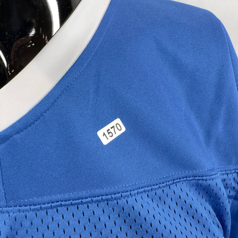 Headgear Chaels Edward Greene High School Football Jersey Blue Mens 2XL
