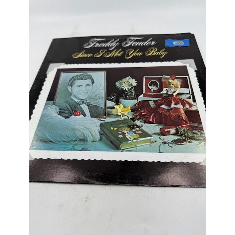 Freddy Fender – Since I Met You Baby 1975 Vinyl Album Record