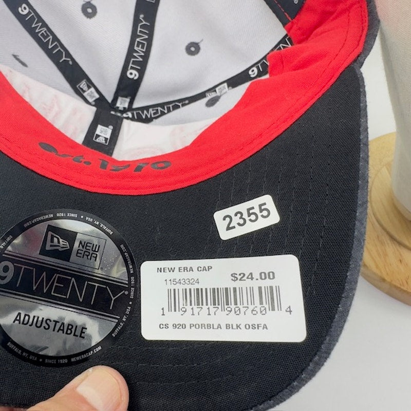 New Era 9Twenty Portland Trailblazers RIP CITY Cap Adjustable Gray Mens OS