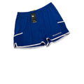 Diadora Diadry Brasil Shorts Elastic Waist Pull-On Blue/White Womens Size XL