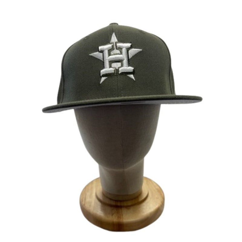 New Era Houston Astros Snapback Hat 9FIFTY MLB Star Logo Green Unisex OSFM
