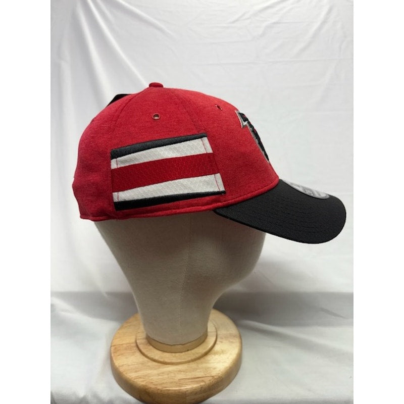 New Era Atlanta Falcons 39THIRTY On-Field Cap NFL Red Black Unisex Size M/L