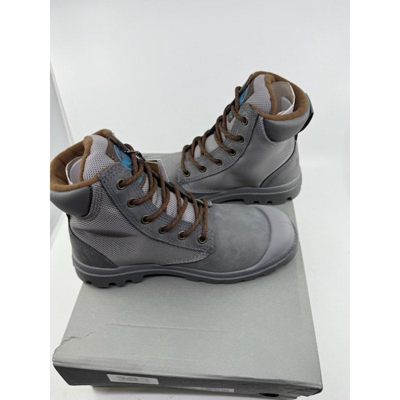 Palladium Pampa Sport Cuff WPN Boots 73234-070-M Granite Gray Mens Size 4.5
