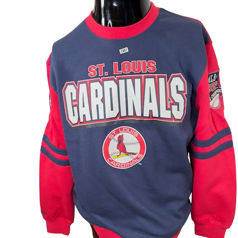 Mitchell & Ness MLB Crew Sweatshirt St. Louis Cardinals World Series 1982 M
