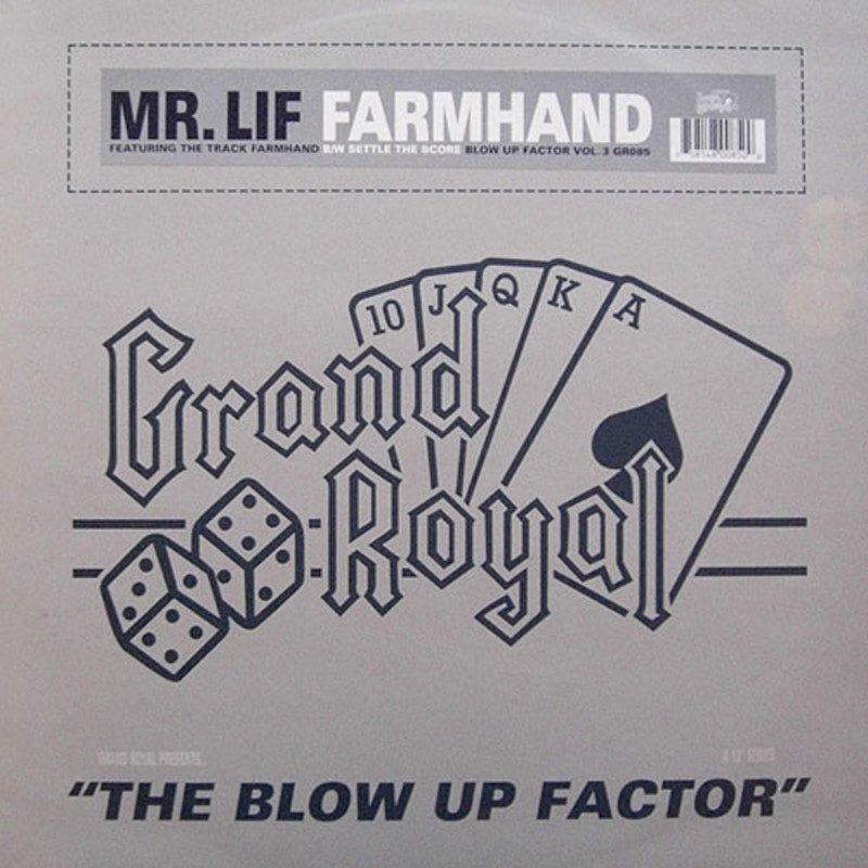 Mr. Lif – Farmhand 1999 Vinyl Album Record