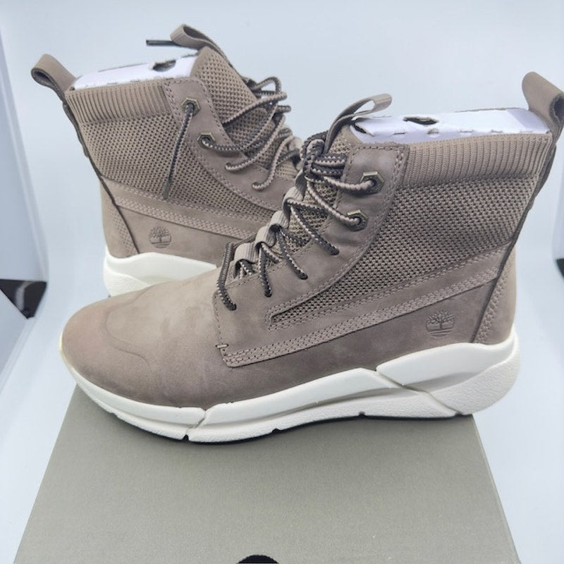 Timberland Urban Move Chukka Sneaker Boots Lace Up Nubuck Leather Taupe Mens 8.5