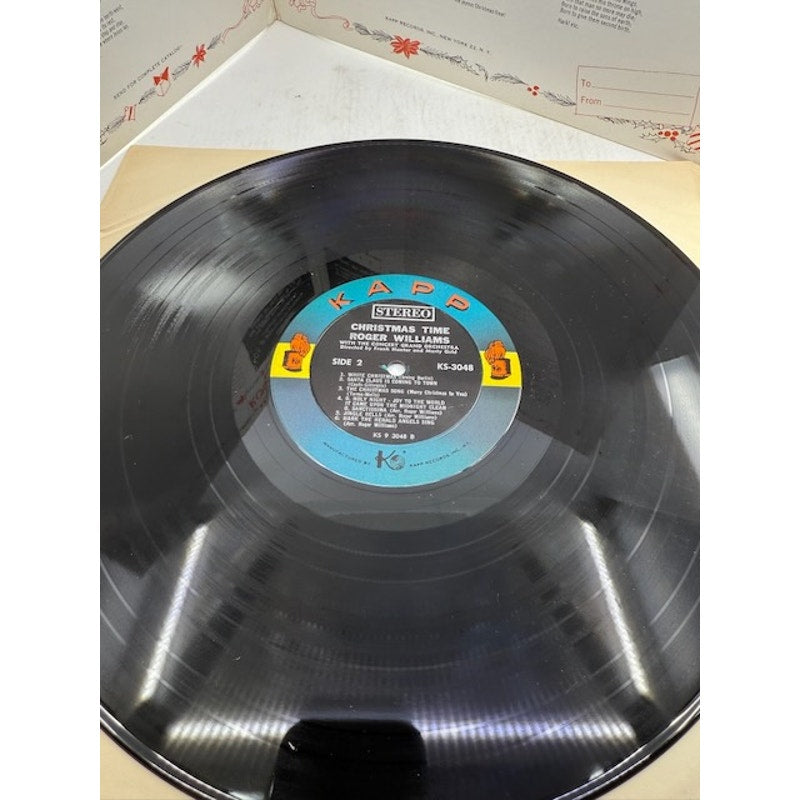 Roger Williams – Christmas Time Vinyl Album Record