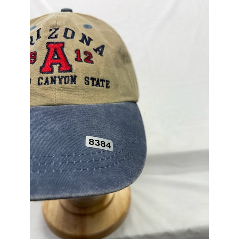 Ouray Arizona Grand Canyon State Hat Adjustable Cotton Dad Cap Khaki Blue OS