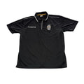 Juventus Football Polo Shirt Short Sleeve Collared Black/White Mens Size XL