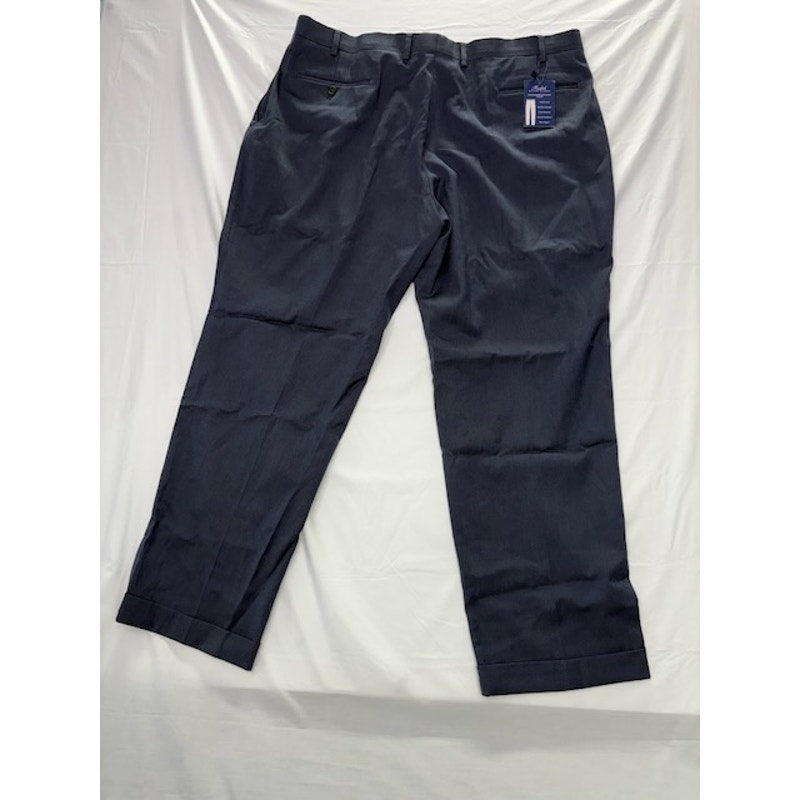 Ralph by Ralph Lauren Dress Pants Mid Rise Pleated Front Blue Mens Sz 42x30