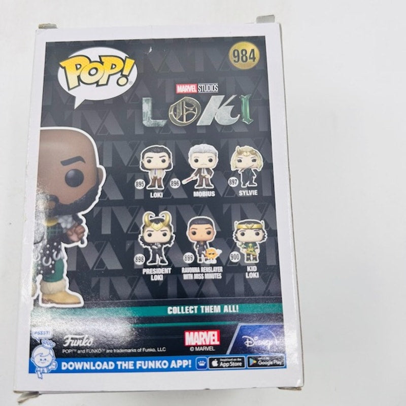 Funko Pop! Marvel Loki - Boastful Loki #984 Vinyl Figure Bobblehead