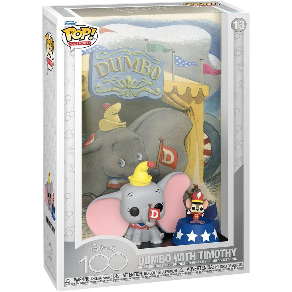 Funko Pop! Movie Poster with case: Disney - Dumbo with Timothy #13