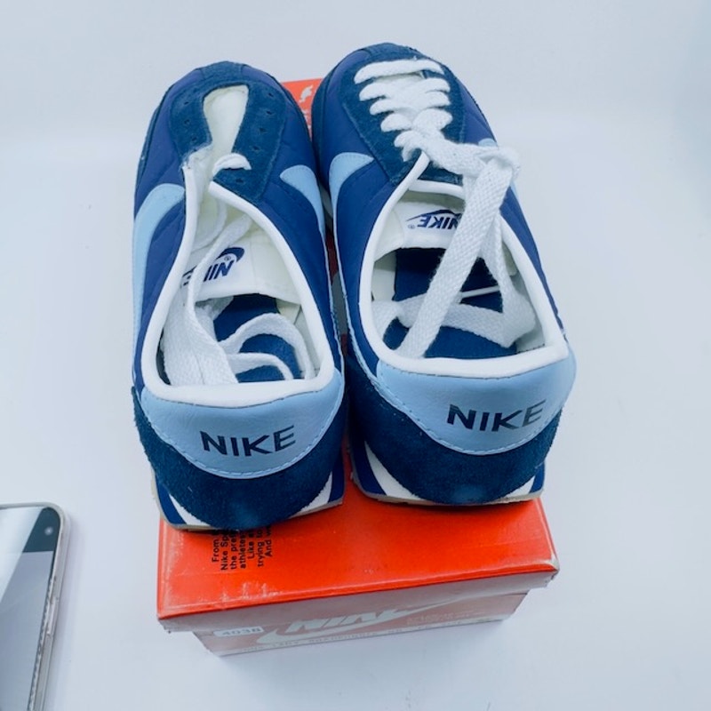 2003 Nike Vintage Nike Roadrunner Running Shoes Swoosh Lace-Up Blue Womens 8.5