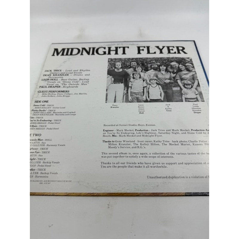 Midnight Flyer – A Quart Short And Three Bricks Shy 1981 Vinyl Album Record
