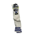 Adidas Copa Edge Soccer Socks Knee High White/Blue Mens Shoe Size 6-12