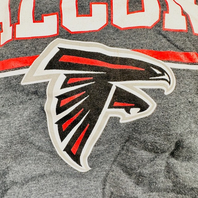 Campus Colors Atlanta Falcons Gameday Hoodie Sweatshirt Gray Mens Size Small