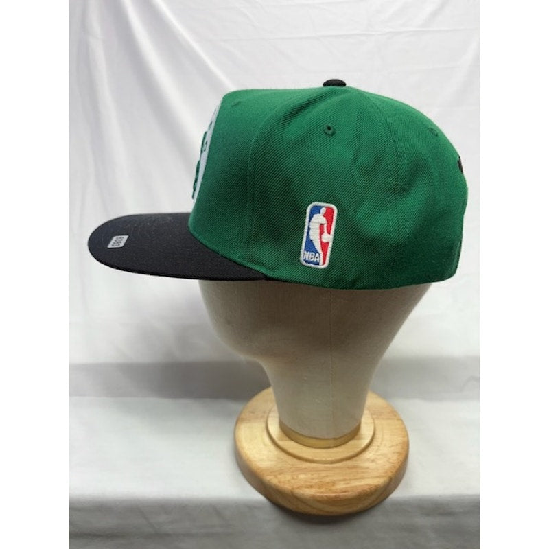 Mitchell & Ness Boston Celtics Snapback Hat NBA Hardwood Green Adult OS