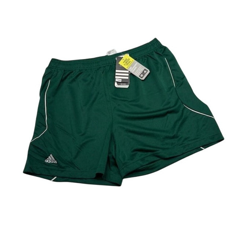 Adidas Multi Sport Shorts Climacool Elastic Waist Green/White Womens XL