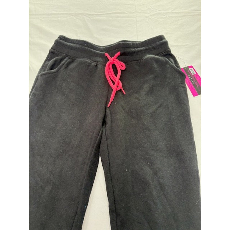 Material Girl Active Jogger Pants Tie Dye Stripe Sweatpants Black Womens XXS