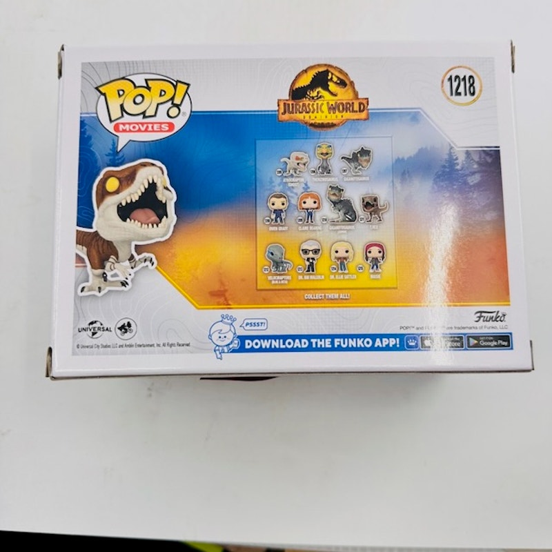 Funko Pop! Movies: Jurassic World: Dominion Atrociraptor (Tiger) #1218