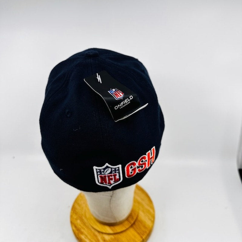 New Era NFL Chicago Bears 59Fifty Baseball Cap Fitted Navy Blue Mens Size 7
