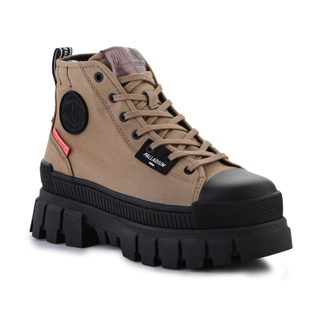 Palladium Revolt Hi TX Lace Up Ankle Boot  97242-307-M Olive Womens Size 6.5