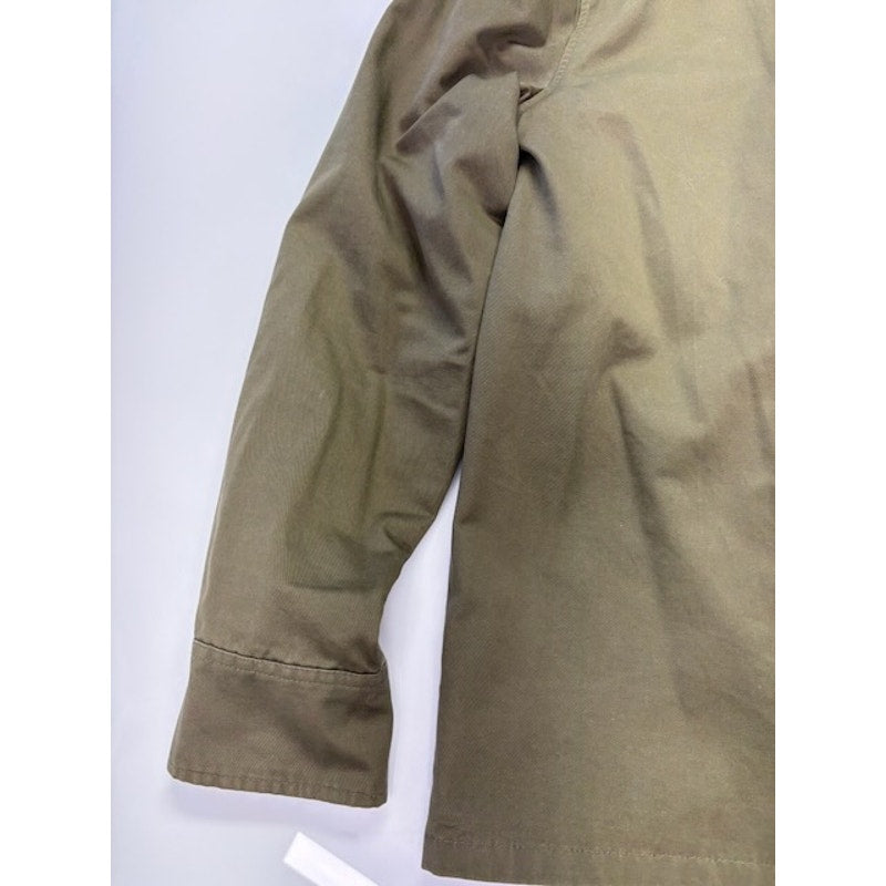 Sovereign Code Bomber Jacket Zip-Up Chest Flap Pocket Olive Green Mens Size L