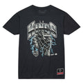 Mitchell & Ness Crease Lightning Tee Los Angeles Kings Black Heather Mens XL