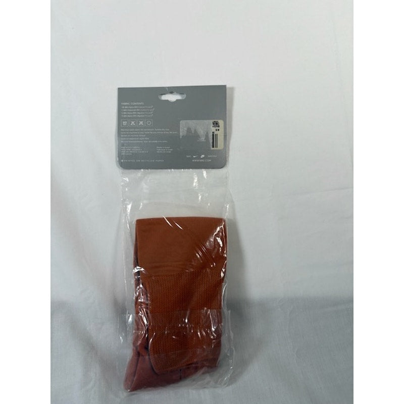 Nike Sports Football Soccer Socks Over The Calf Orange Kids Boys Size 12C-6Y