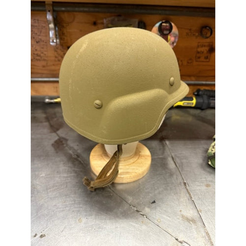 BAE Systems Military Lightweight Ballistic Helmet SPM1C1-10-C-0011 Green Size L