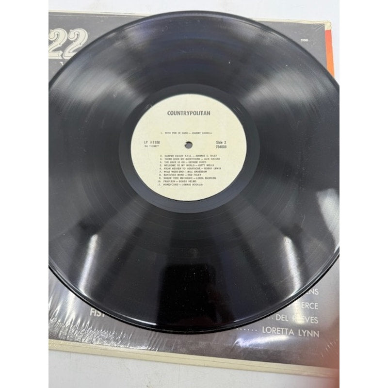 Countrypolitan Hits (22 Solid Gold Hits Original Performances) Vinyl Record