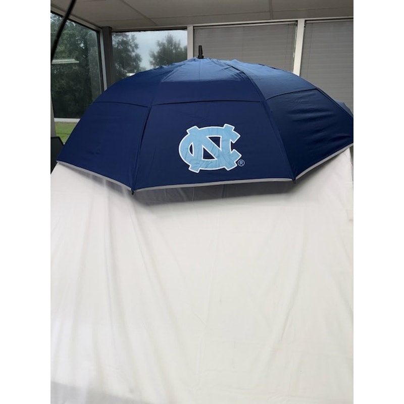 WeatherMan UNC North Carolina Tar Heels Golf Umbrella NCAA Blue 68" Large
