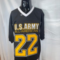 Headgear US Army Odell Beckham Football Jersey Short Sleeve Black Mens 3XL
