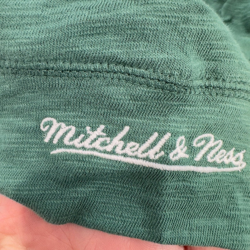 Mitchell & Ness MLB Oakland Athletics Long Sleeve Crewneck T-Shirt Green 3XL