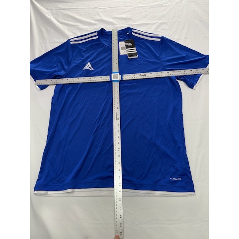 Adidas Core 11 Training Soccer Jersey Unisex Cobalt/White Stripes Size XL