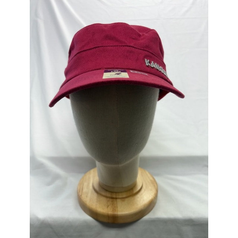 Kangol Cotton Twill Army Cap Embroidered Logo Cardinal Unisex Adult OSFM
