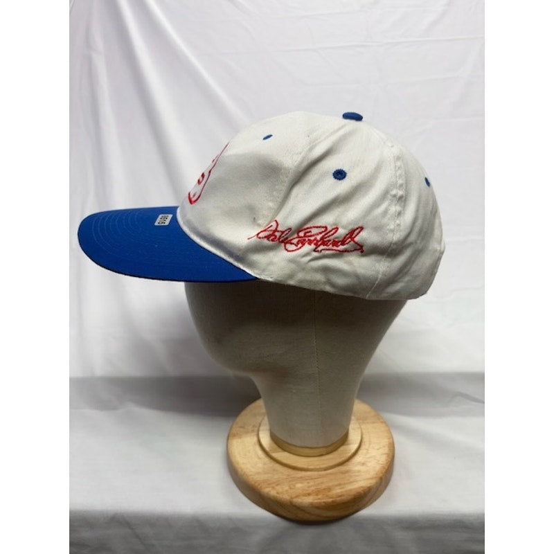 Competition View Dale Earnhardt #3 Adjustable Hat NASCAR White Blue Unisex OSFM