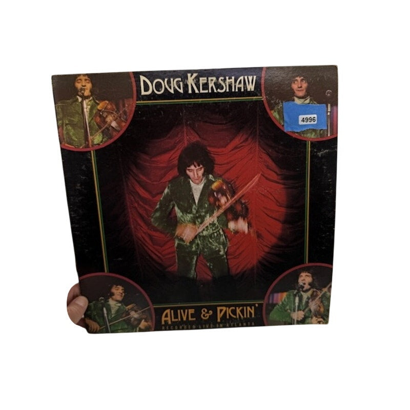 Doug Kershaw – Alive & Pickin' 1975 Vinyl Album Record