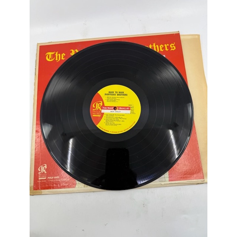 The Righteous Brothers – Back To Back Vinyl Record Album
