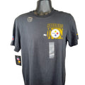 Nike Dri-FIT NFL Pittsburgh Steelers Essential T-Shirt Crewneck Black Mens Size S