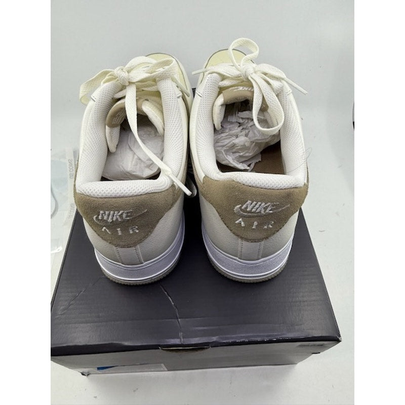 Nike Air Force 1 '07 LV8 Basketball Shoes FN5832-101 Coconut Milk/ Khaki Mens 11