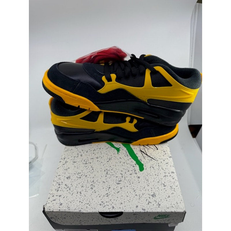 Air Jordan 4 RM Bruce Lee Shoes Sneakers FQ7939-007 Black/Yellow Mens Sz 9.5