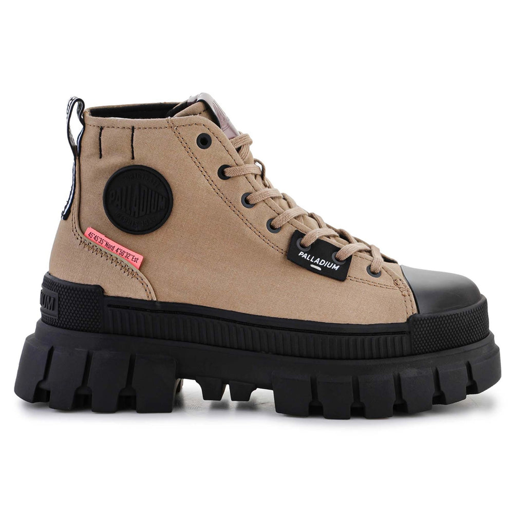 Palladium Revolt Hi TX Lace Up Ankle Boot  97242-307-M Olive Womens Size 6.5