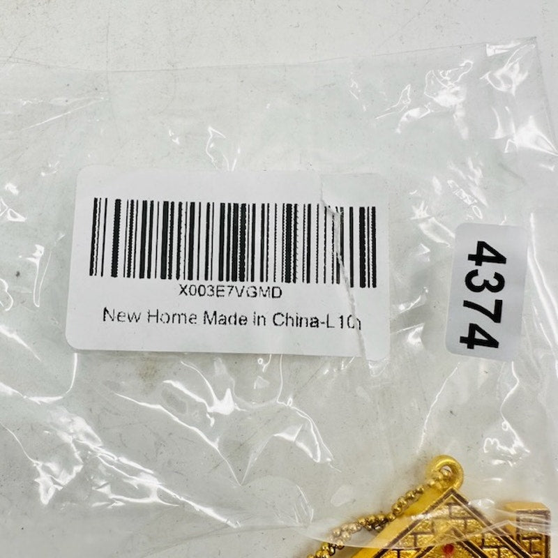NEW First Christmas in Our Home Metal Ornament Christmas Tree Holiday Gold Tone
