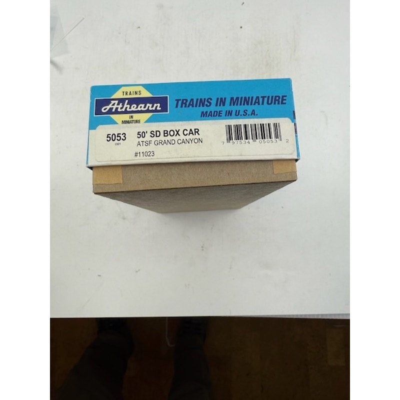 Athearn HO 50' SD Box Car ARSF Grand Canyon 5053 Trains In Miniature