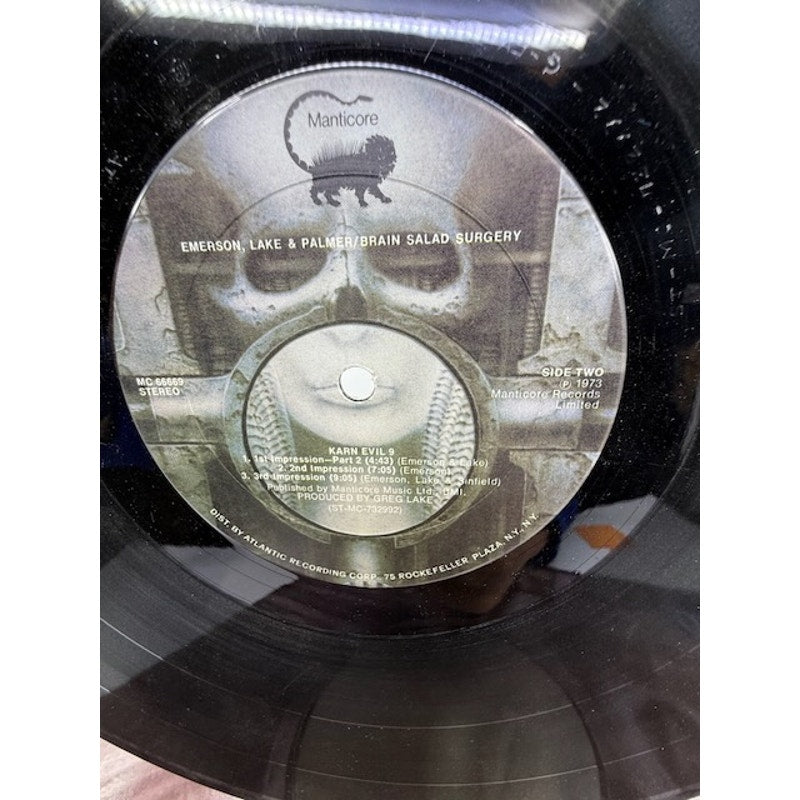 Emerson, Lake & Palmer – Brain Salad Surgery 1973 Vinyl Album Record