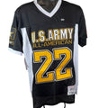 Headgear US Army Odell Beckham Football Jersey Short Sleeve Black Mens Size M