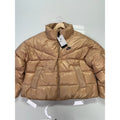 Women's Nike City Series Therma Jacket Tan DH4079-200 NWL Gold Tan Large Womens