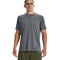 Under Armour UA Tech 2.0 Textured Short Sleeve T-Shirt Gray/Blue Mens Size XL