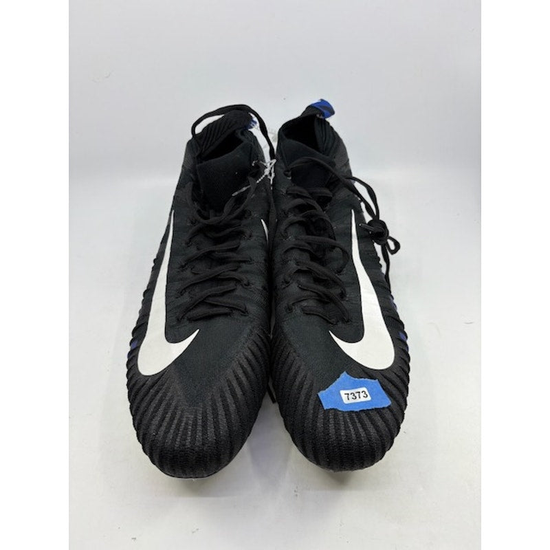 Nike Alpha Menace Elite TD Football Cleats AJ6547-403 Black Blue Men Size 16